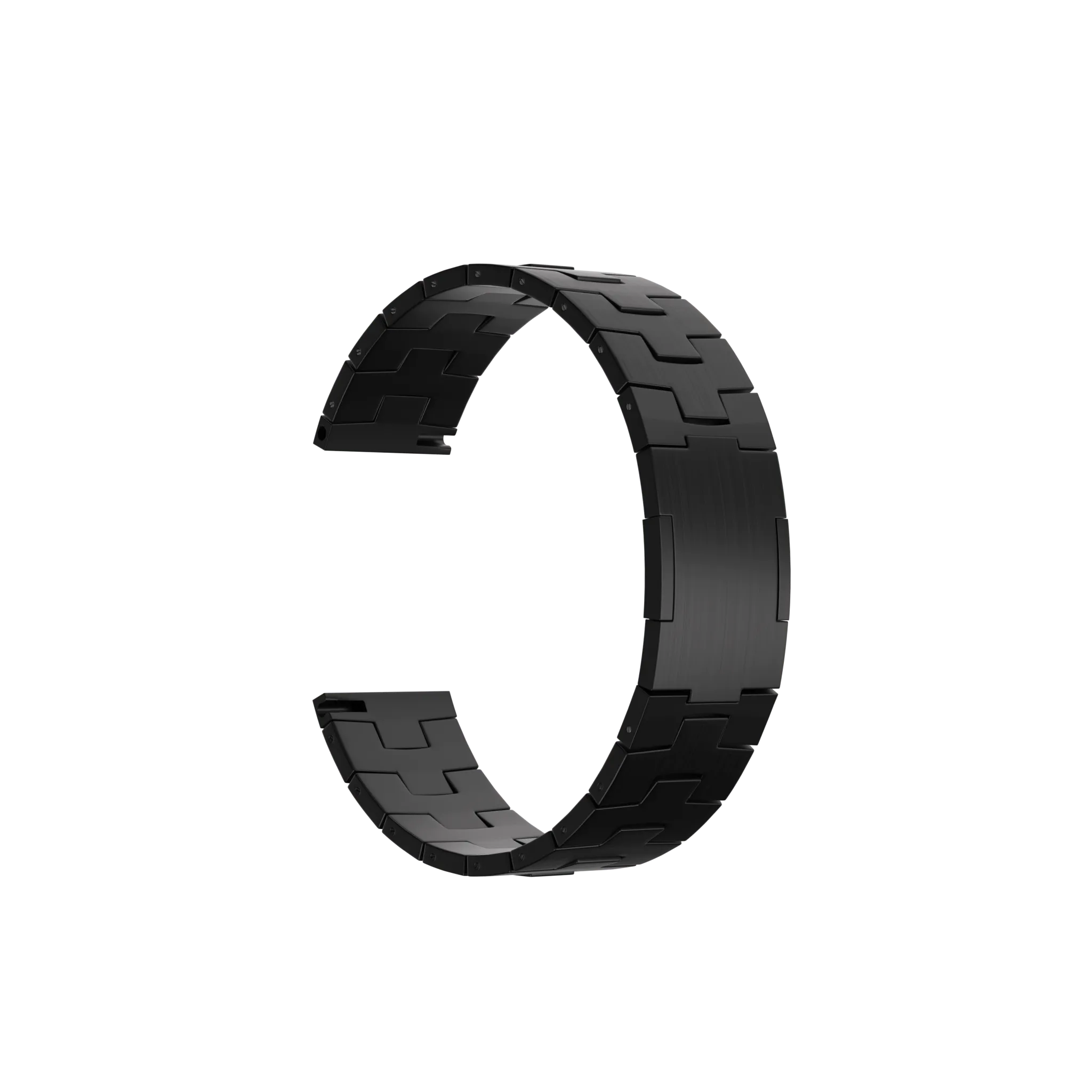 Suunto Race (S) Titanium Grain Strap (Flat Buckle) (Black)