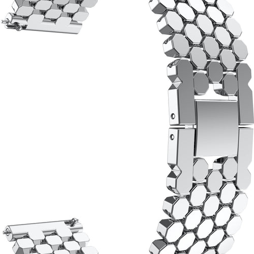 vis-bandje-zilver