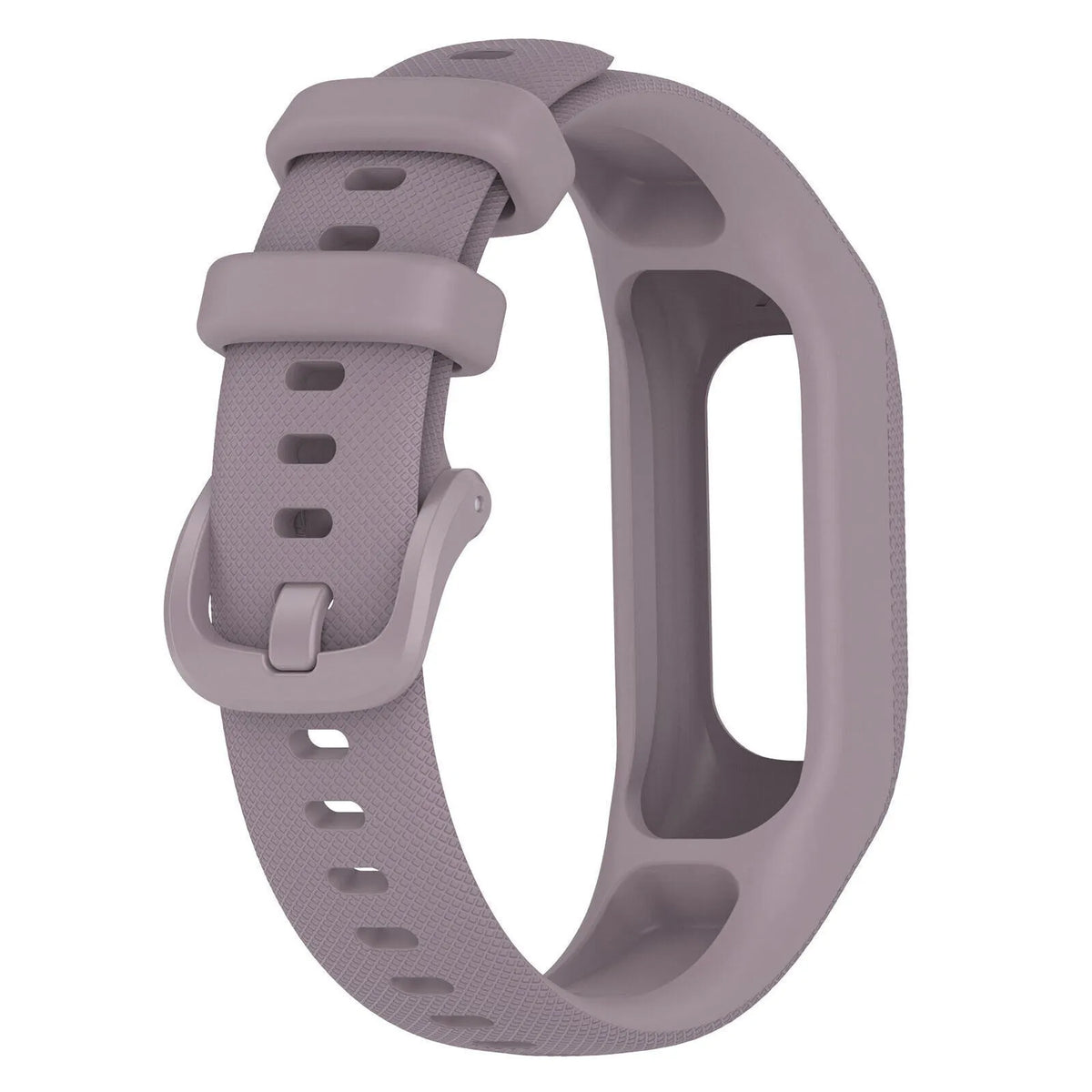 Silicone Strap, lavender, without a watch, 3/4 front view