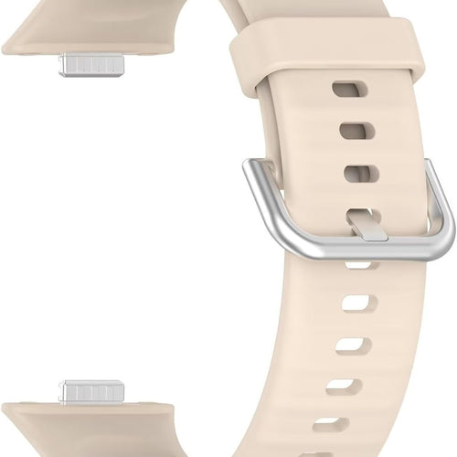Correa silicona Huawei Watch Fit 5 Pro (beige)