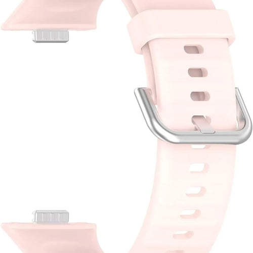 Silicone Strap, light pink, without a watch, 3/4 front view