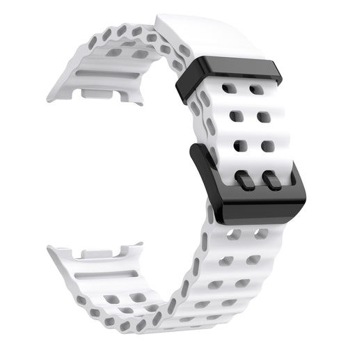 Samsung Galaxy Watch 8 - 44mm Ocean Strap (White)