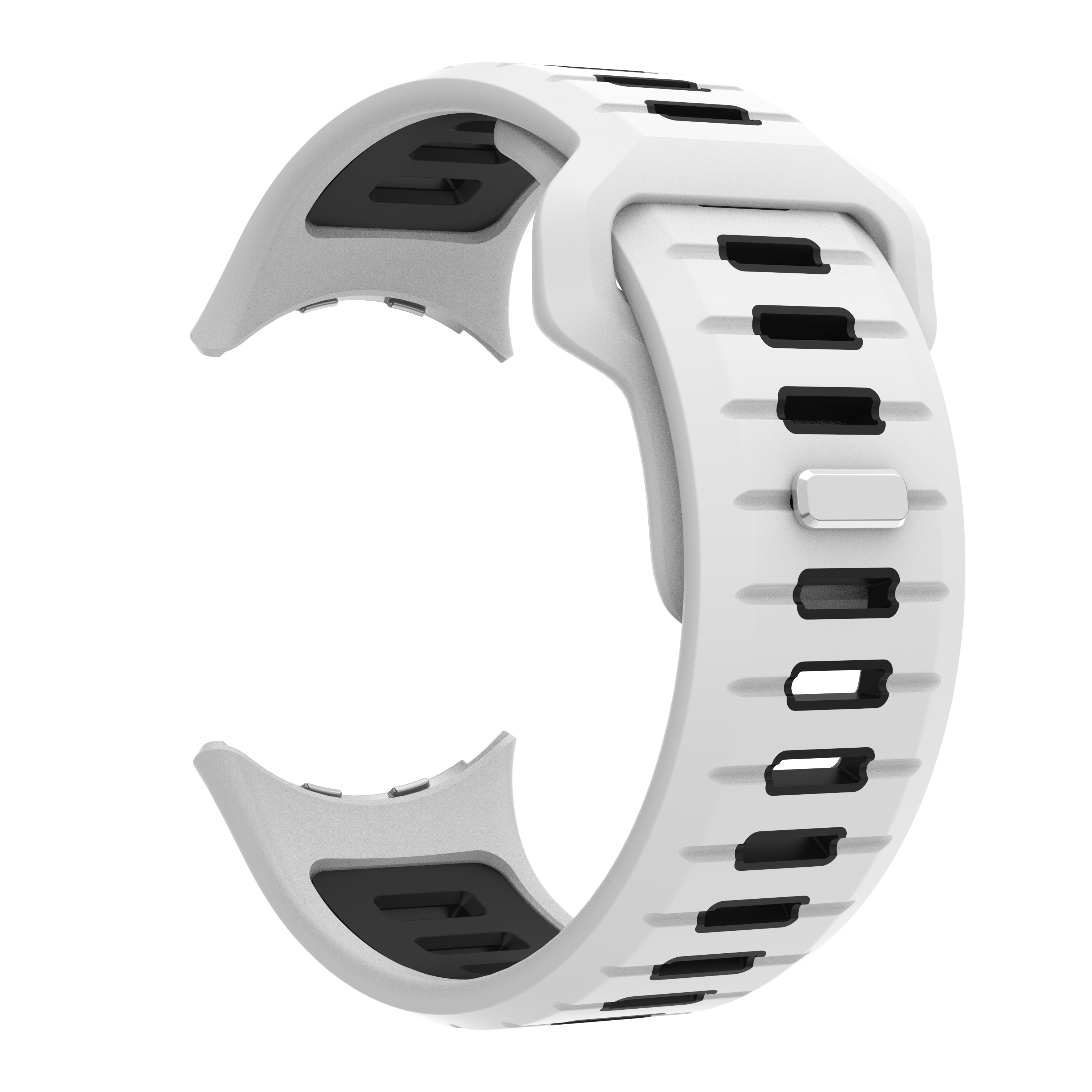 Correa deportiva Outdoor Google Pixel Watch 4 - 45mm (blanco/negro)