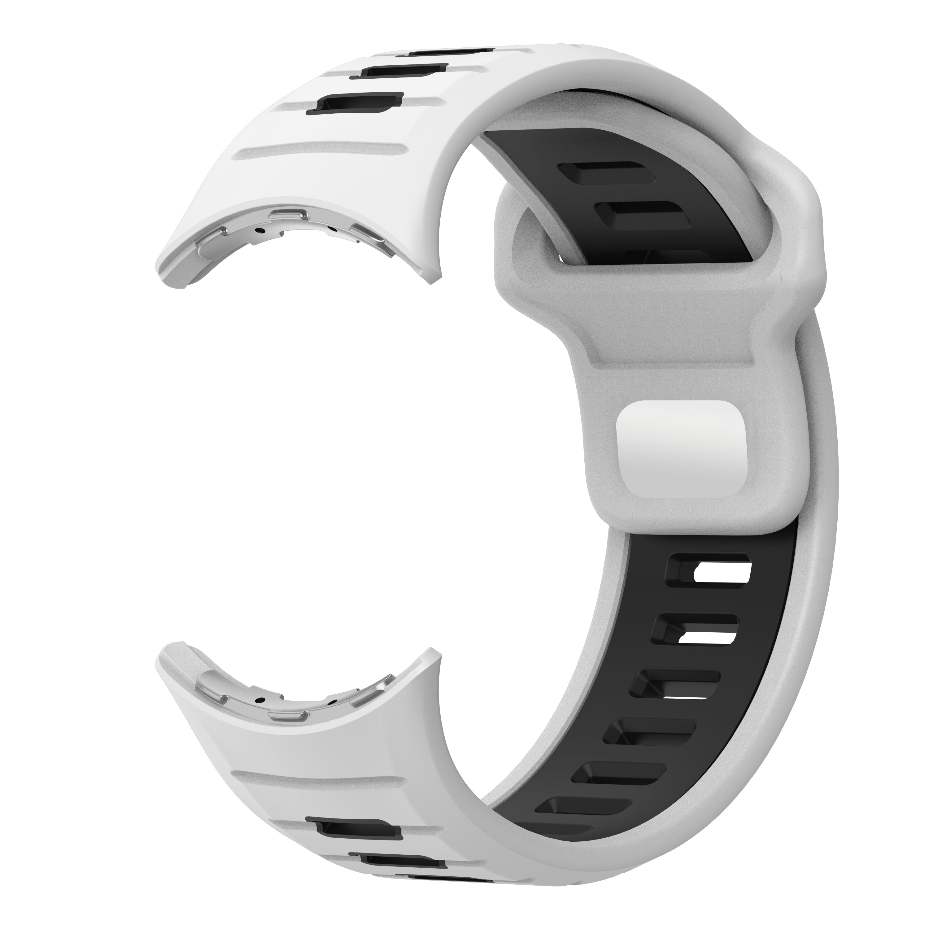 Correa deportiva Outdoor Google Pixel Watch 4 - 45mm (blanco/negro)