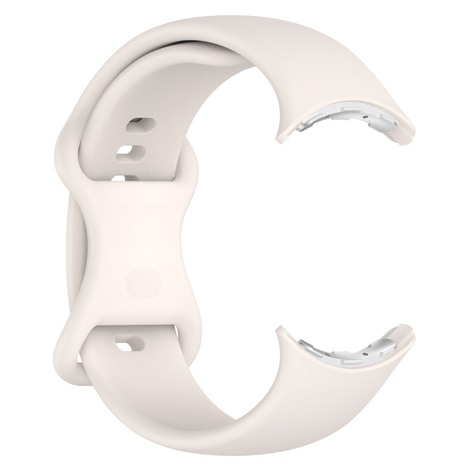 Correa silicona Google Pixel Watch 3 - 41mm Classic (blanco opaco)