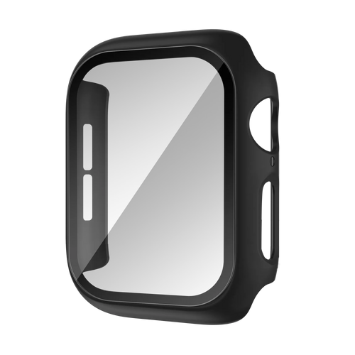 Bandz Funda PC con vidrio Apple Watch 10 & 11 (negro)