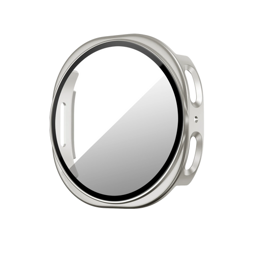 Bandz Funda PC con vidrio Samsung Galaxy Watch 8 - 40mm (blanco estrella)