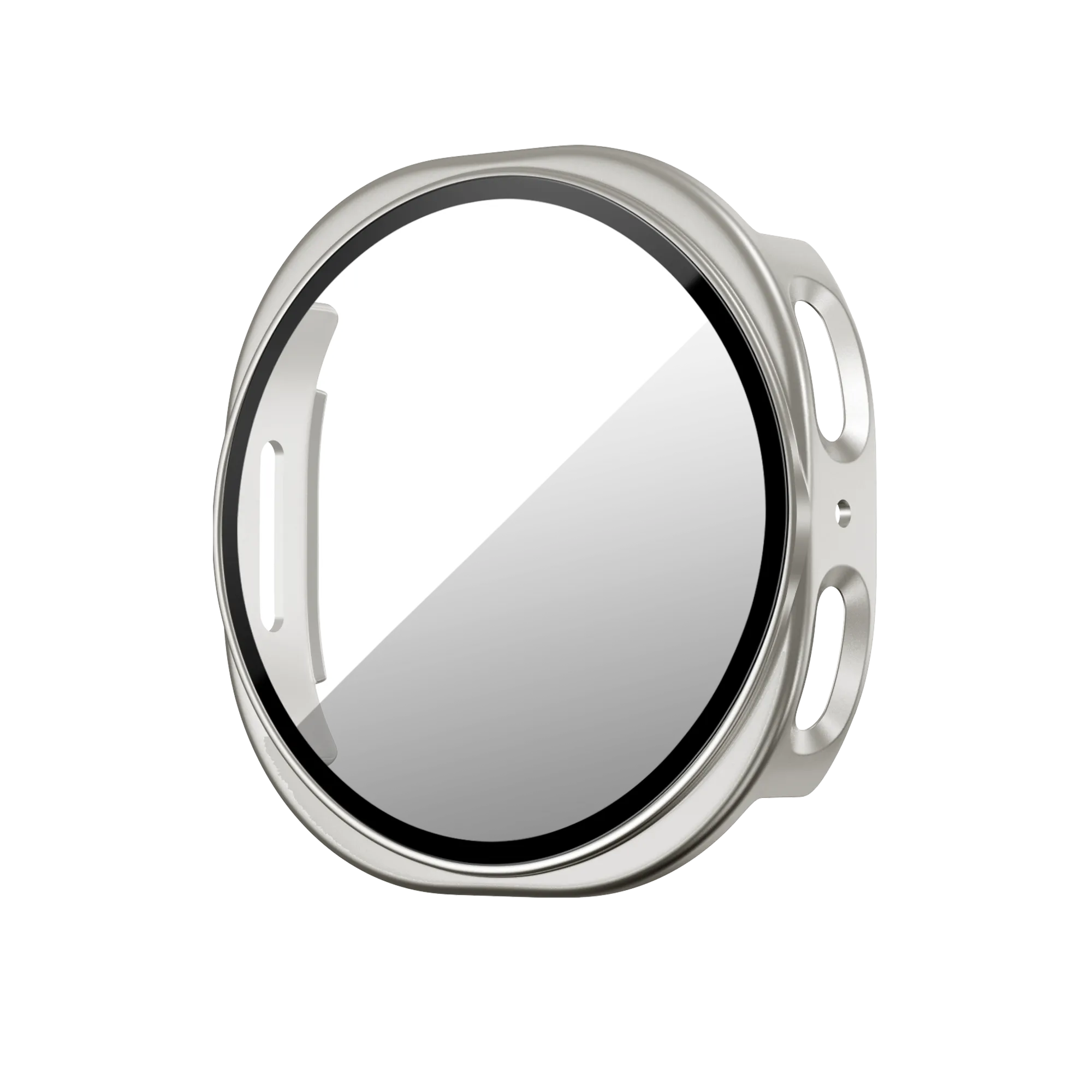 Bandz Funda PC con vidrio Samsung Galaxy Watch 8 - 40mm (blanco estrella)