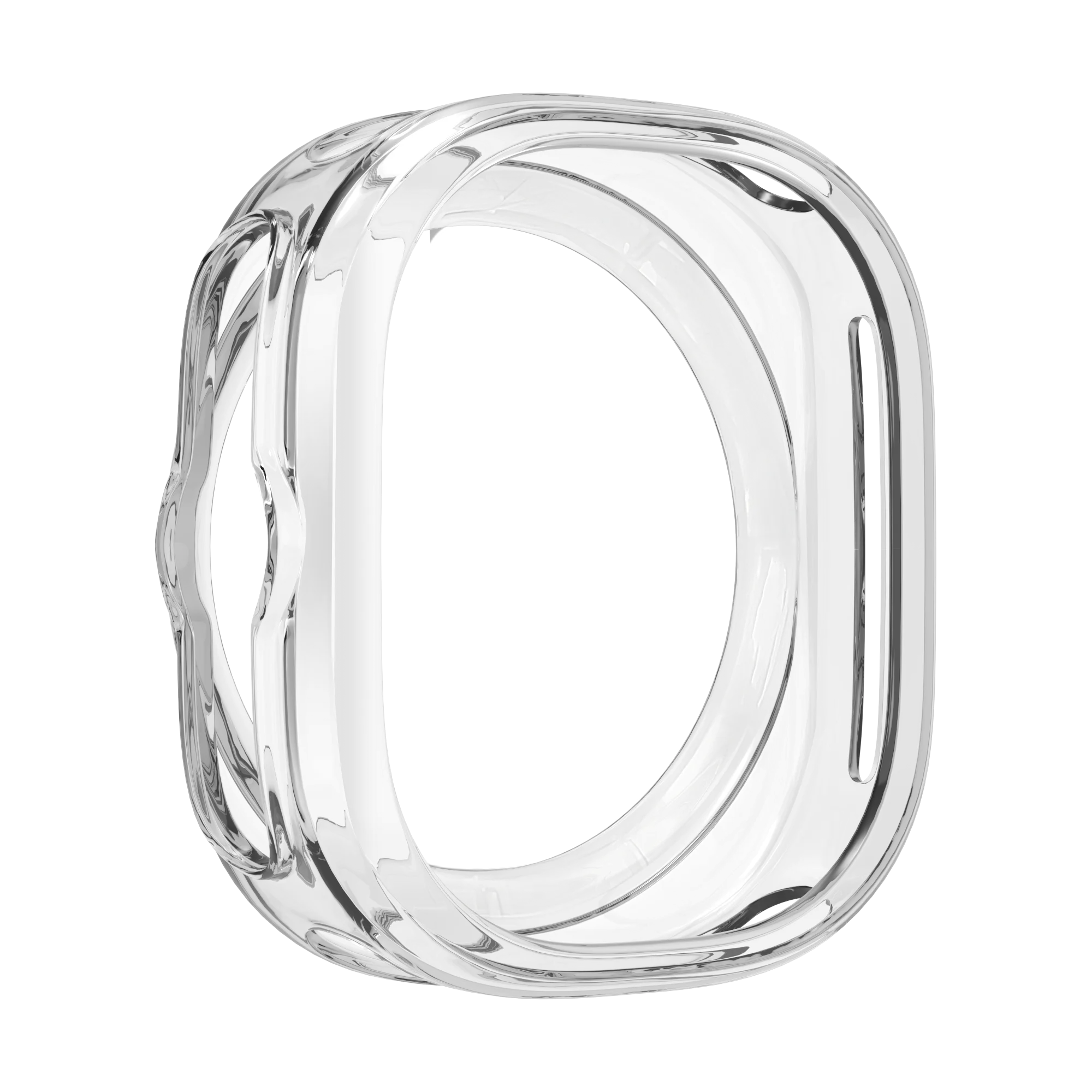 Bandz Funda TPU galvanizado Samsung Galaxy Watch Ultra (transparente)