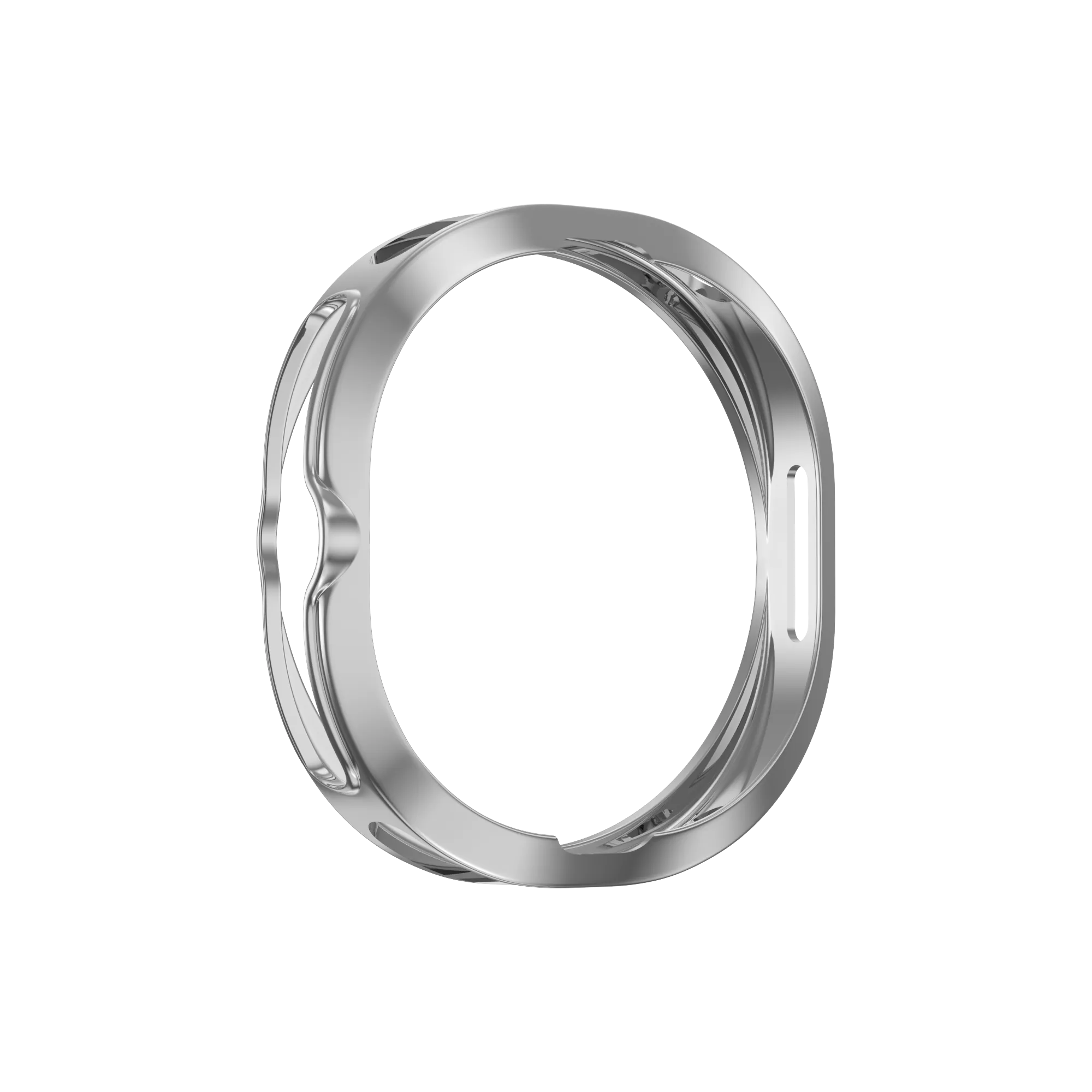 Bandz Funda TPU Samsung Galaxy Watch 8 Classic (plateado)