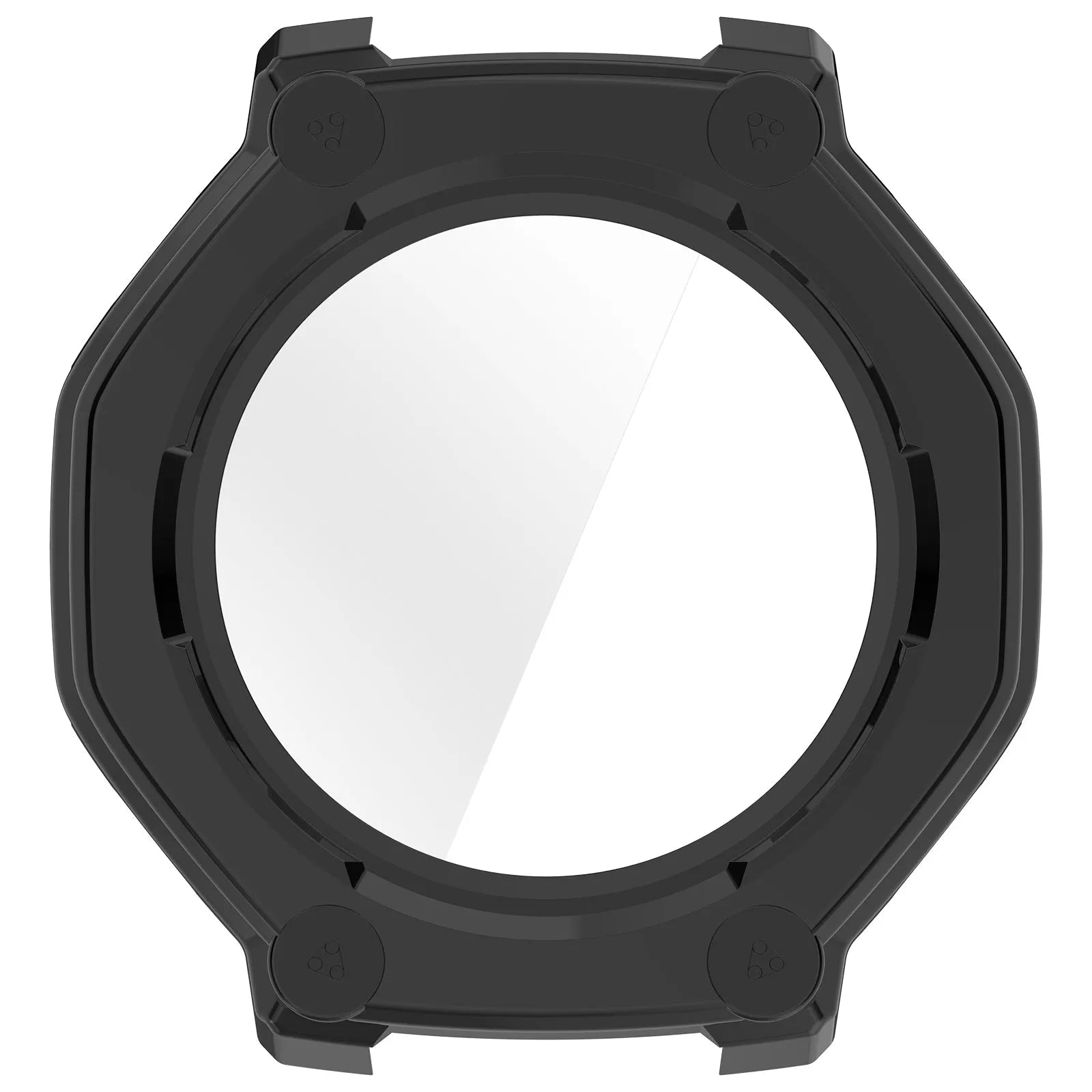 Funda PC con cristal Amazfit T-Rex 3 Pro - 44mm (negro)