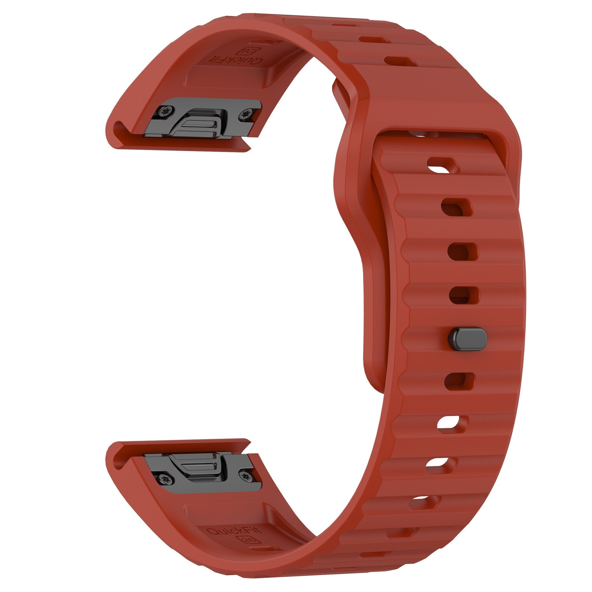 Correa silicona Outdoor Garmin Fenix 8 Pro - 51mm (rojo)