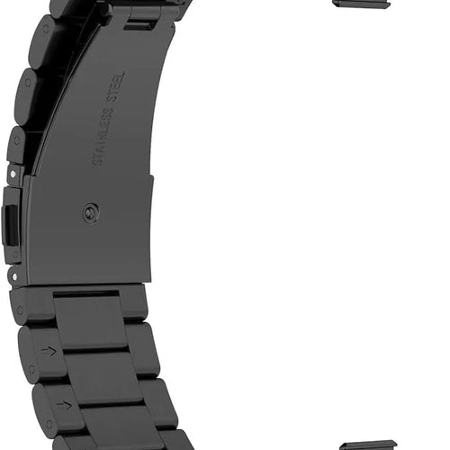 Steel Strap, black, without a watch, 3/4 rear view