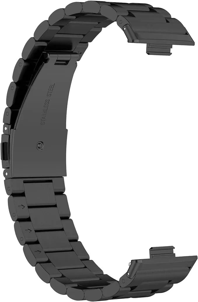 Steel Strap, black, without a watch, 3/4 rear view