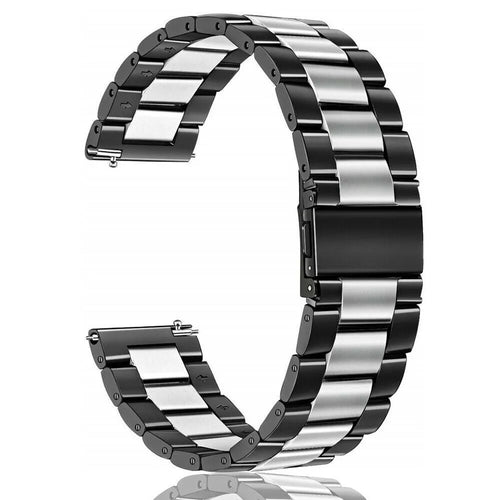 Correa acero Oppo Watch X3 (negro/plata)