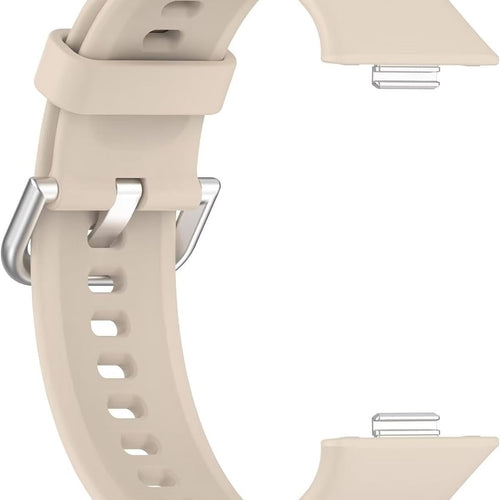 Correa silicona Huawei Watch Fit 4 (beige)