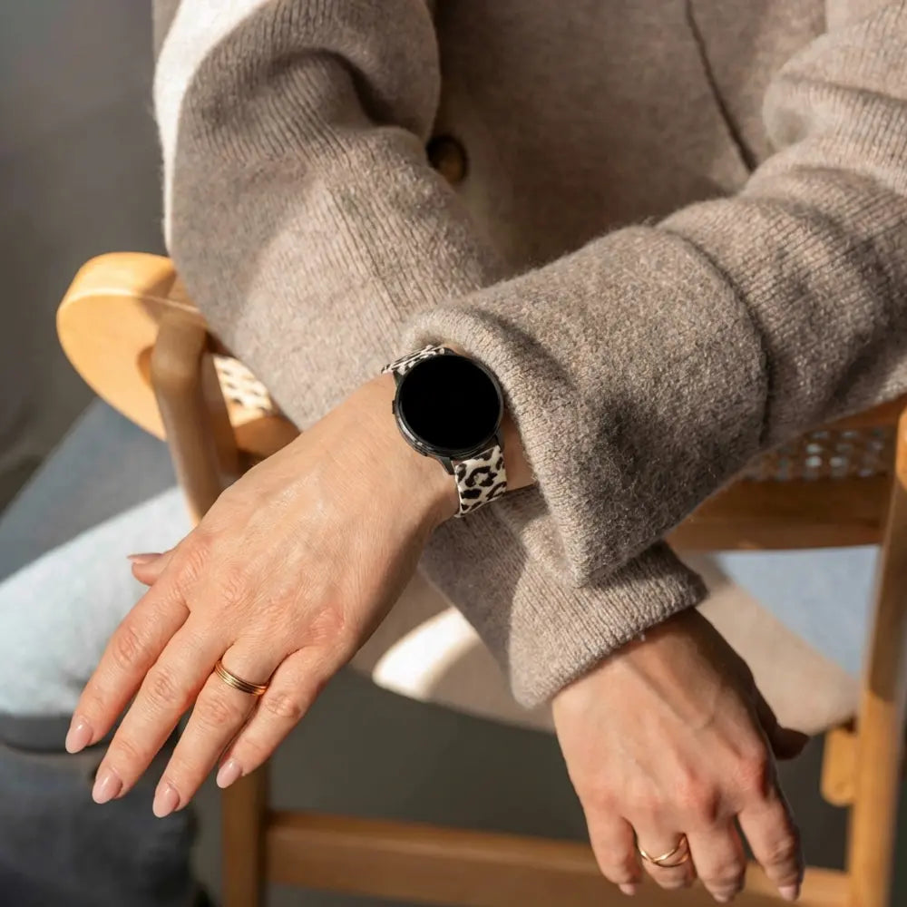 Bandz Correa silicona 'Lucky Leopard' Garmin Approach S50