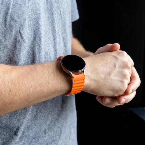 Bandz Correa Wave 'Easy Fit' Samsung Galaxy Watch 7 - 44mm (naranja)