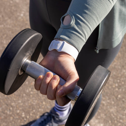 Correa silicona clásica Fitbit Sense 2 (blanco)