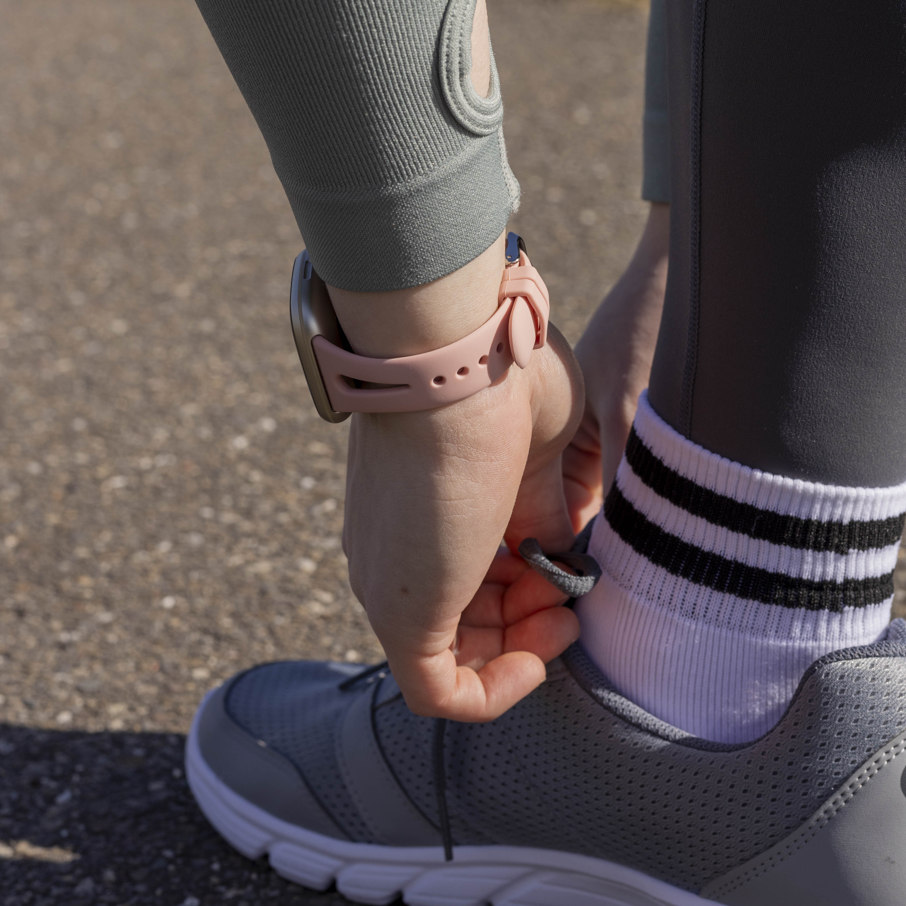 Correa silicona lujo Fitbit Versa 3 (rosa)