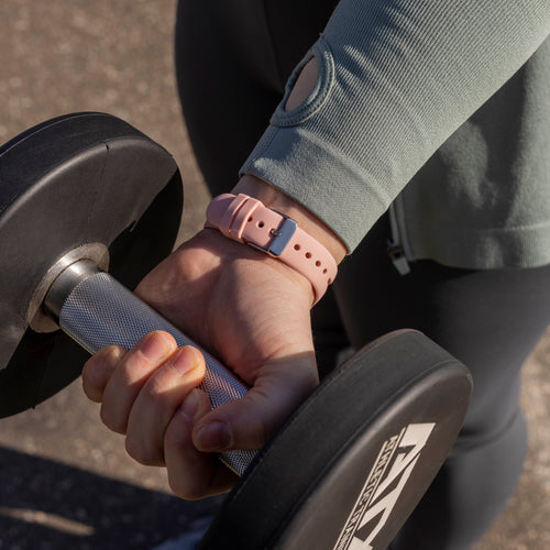 Fitbit Versa 3 Luxury Silicone Strap (Pink)