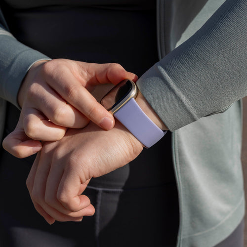 Correa silicona clásica Fitbit Versa 3 (lavanda)