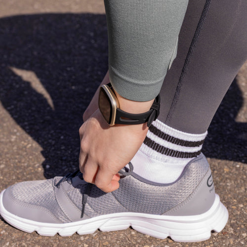 Correa silicona lujo Fitbit Versa 4 (negro)