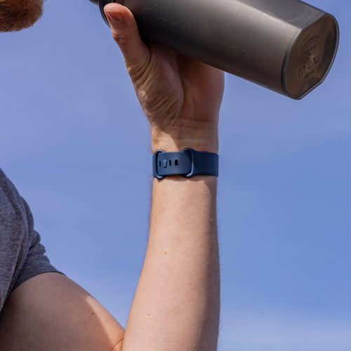 Correa silicona clásica Fitbit Versa 3 (azul oscuro)