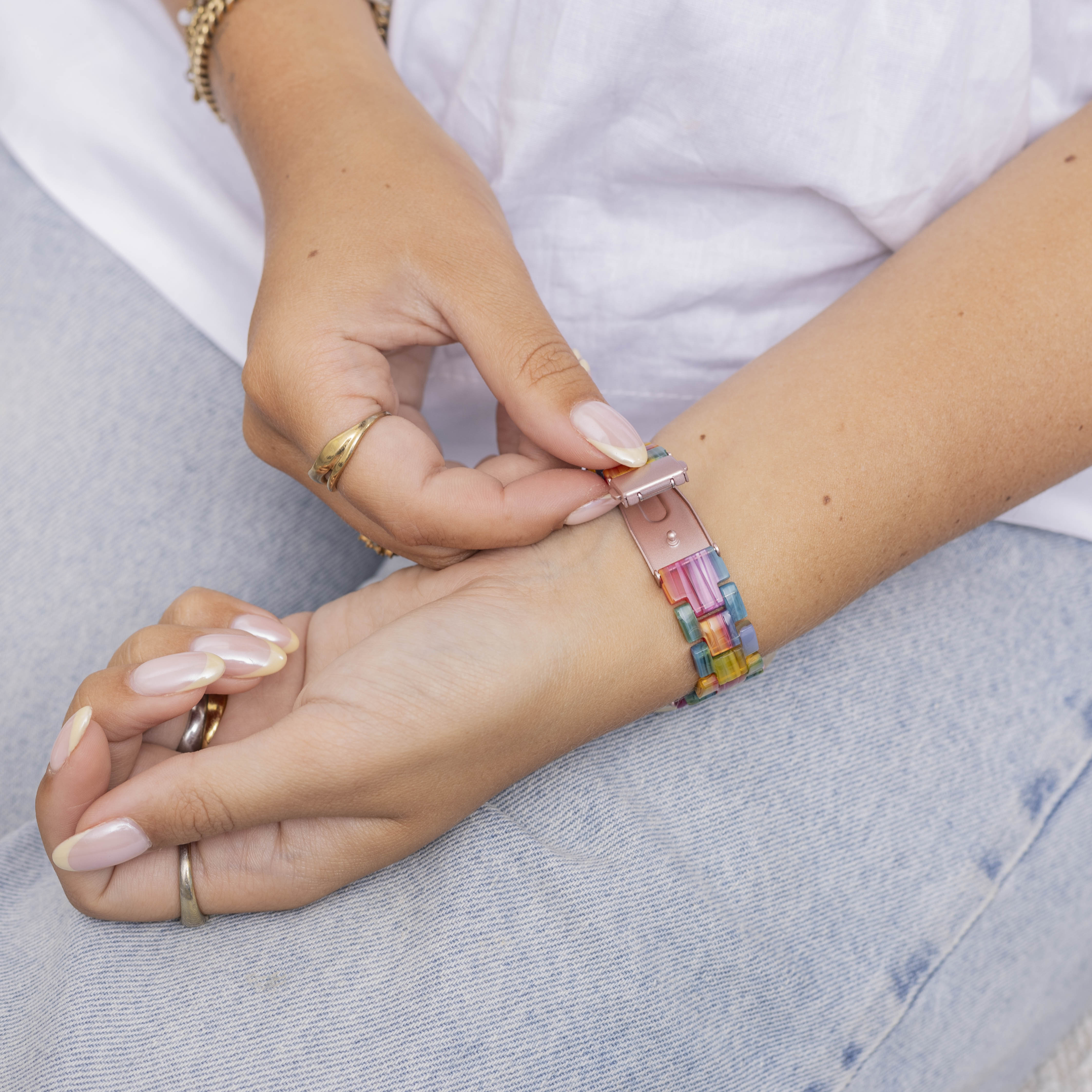 Correa resina Fitbit Versa 3 (multicolor)