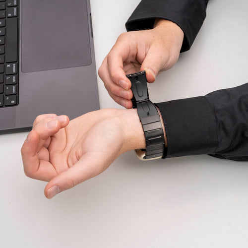 Fitbit Sense Metal Strap (Black)