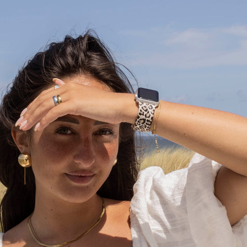 Correa de leopardo Apple Watch