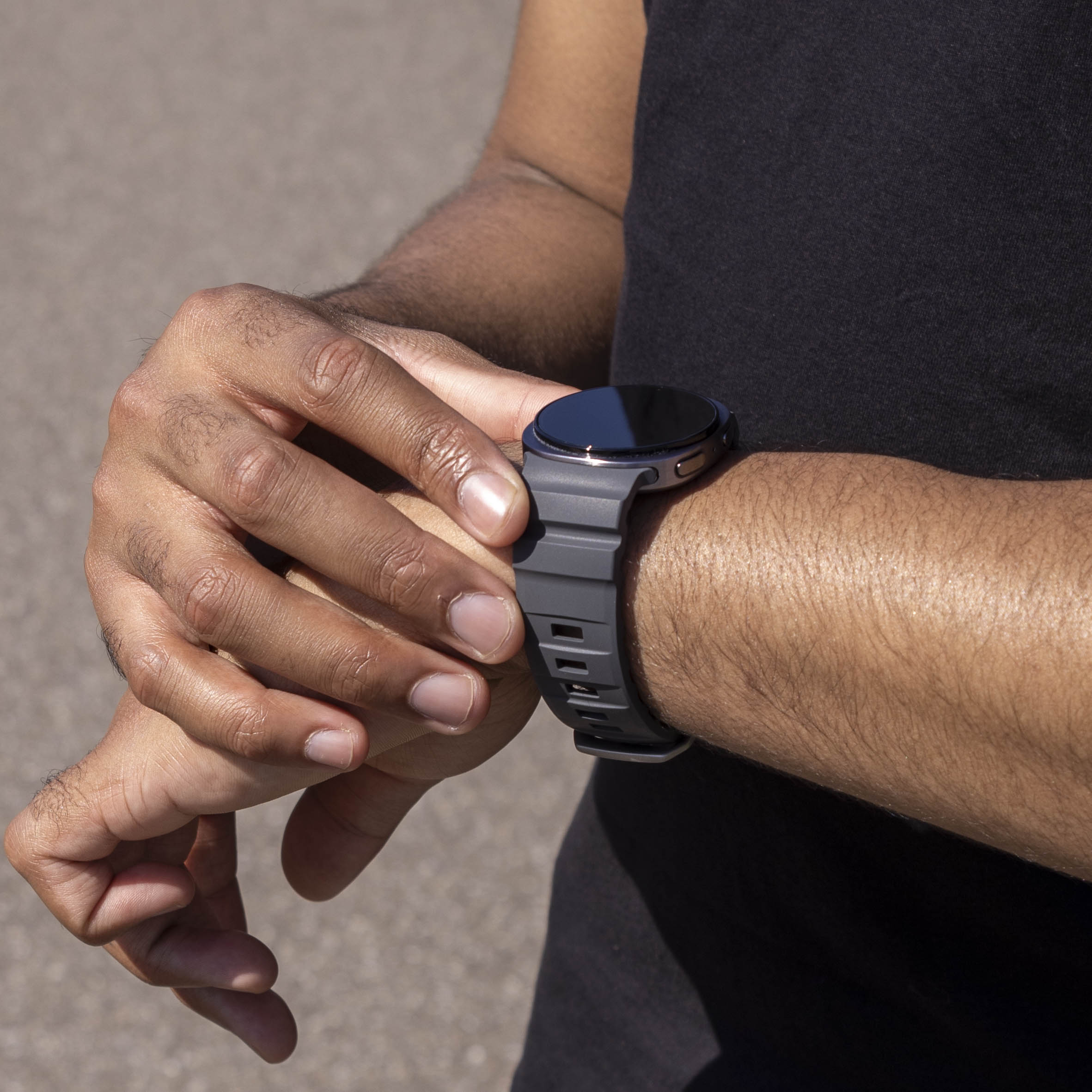 Correa silicona Extreme Samsung Galaxy Watch 8 - 44mm (negro)