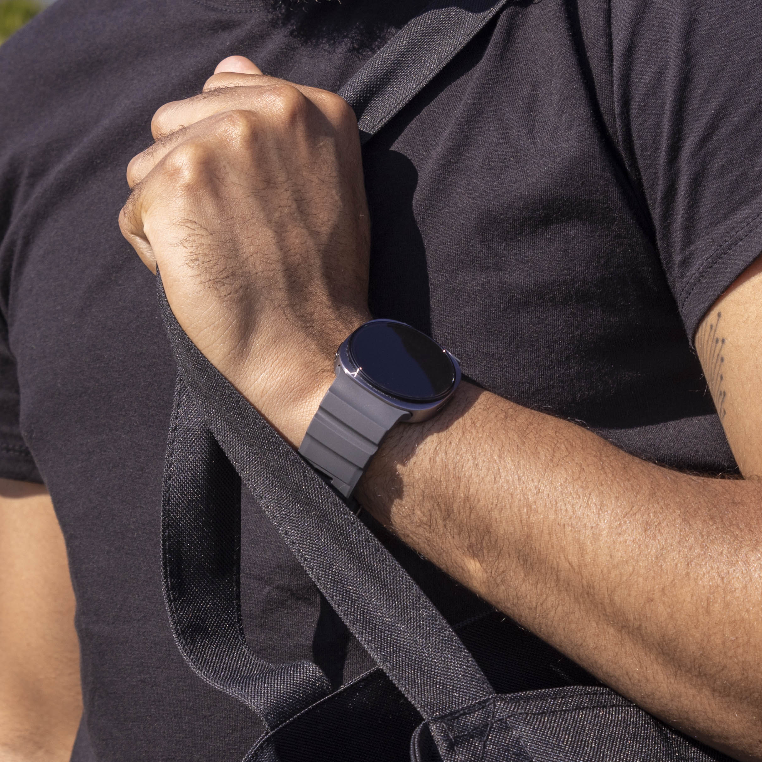 Correa silicona Extreme Samsung Galaxy Watch 8 - 44mm (negro)