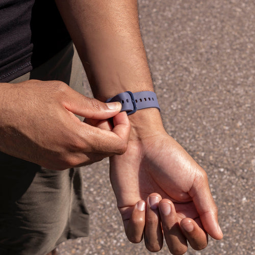 Samsung Galaxy Watch 8 Classic Silicone Strap (Greyblue)