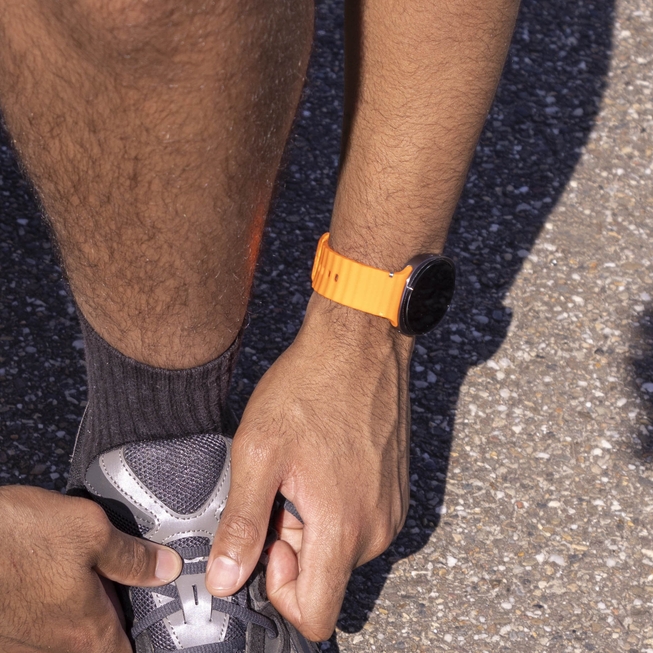 Correa silicona Wave Samsung Galaxy Watch 8 Classic (naranja)