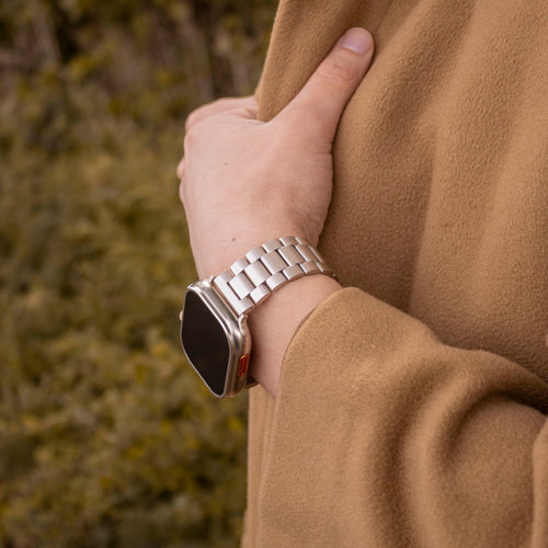 Correa Apple Watch acero (blanco estrella)