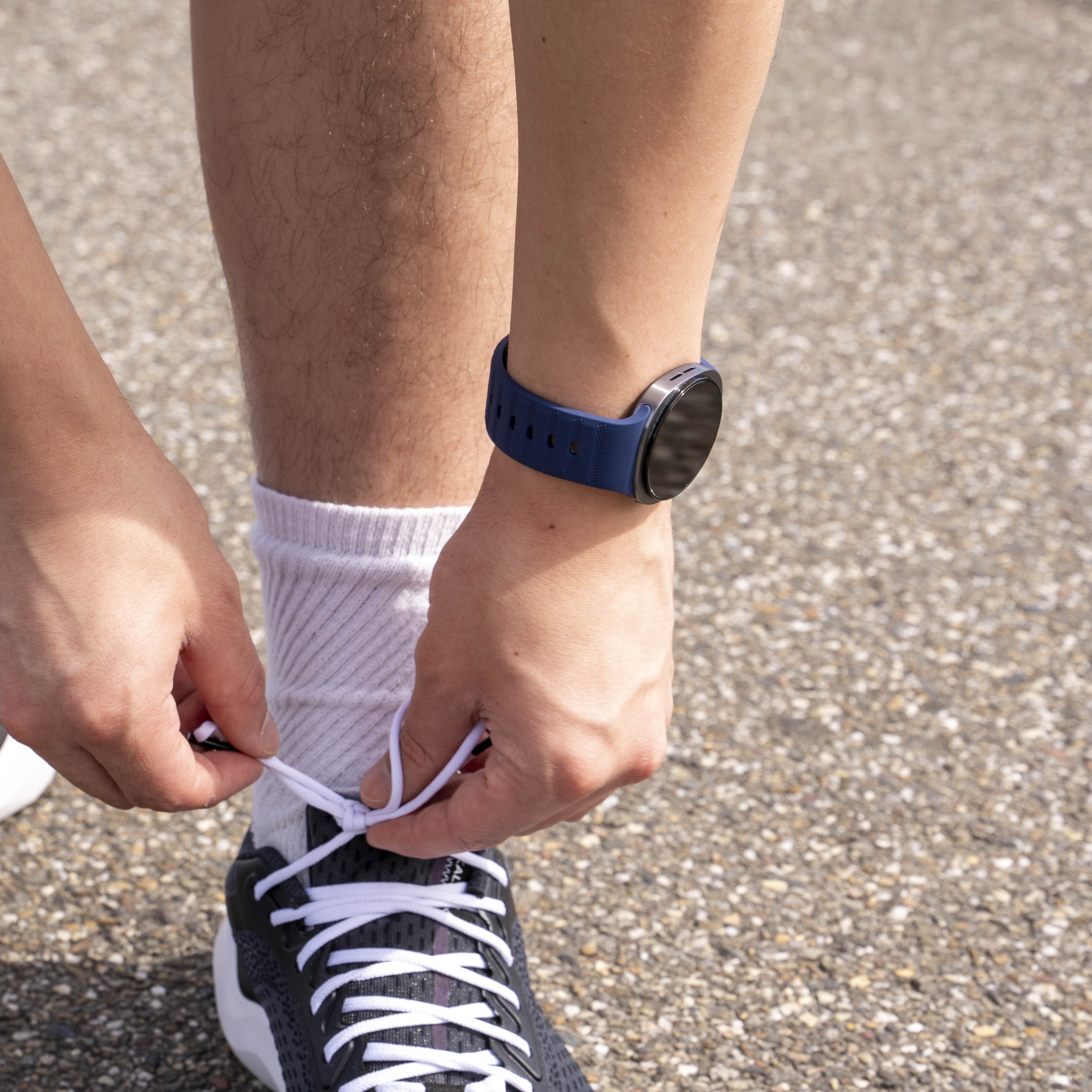 Correa silicona outdoor Samsung Galaxy Watch 8 - 44mm (azul oscuro)