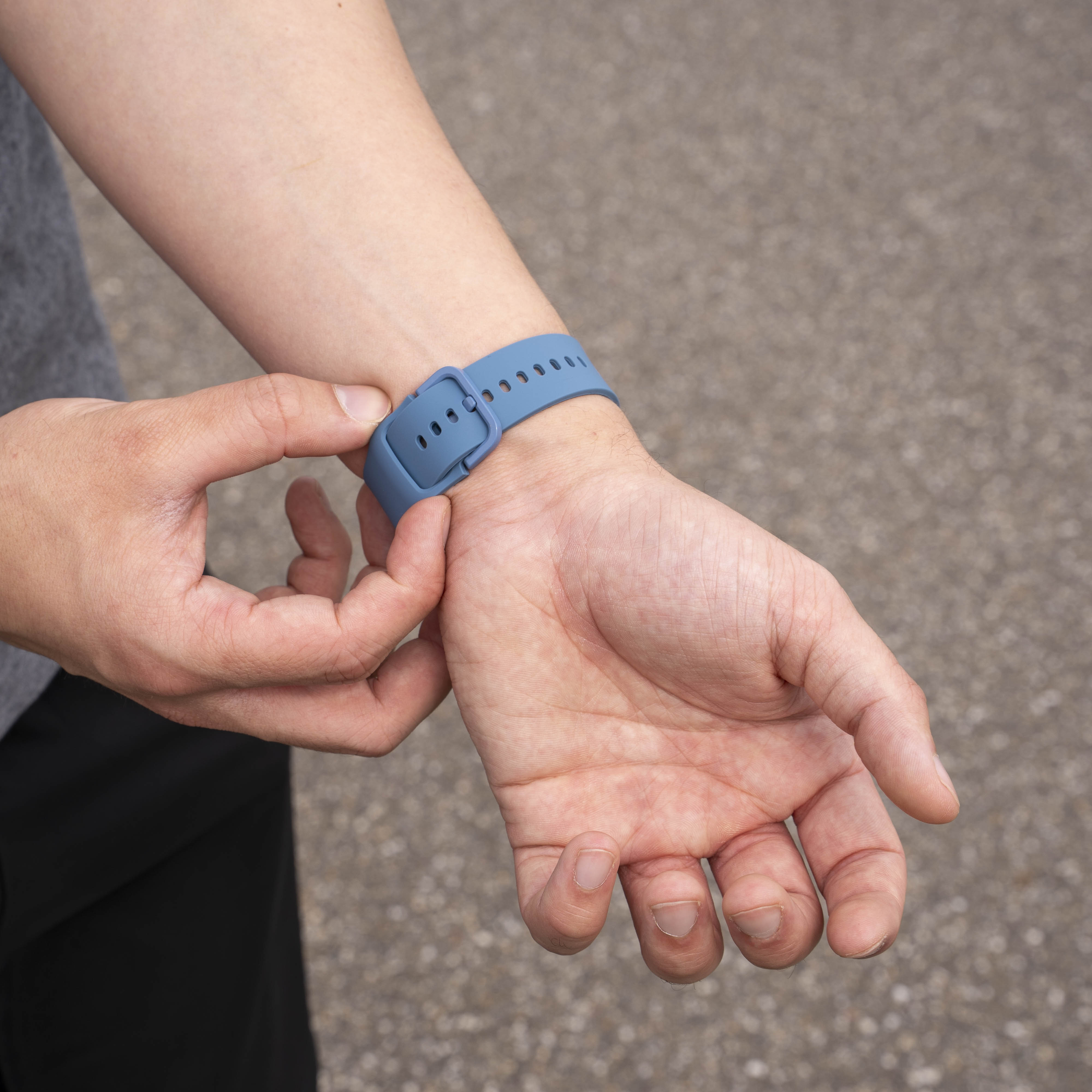 Correa silicona Samsung Galaxy Watch 8 - 40mm (azul)