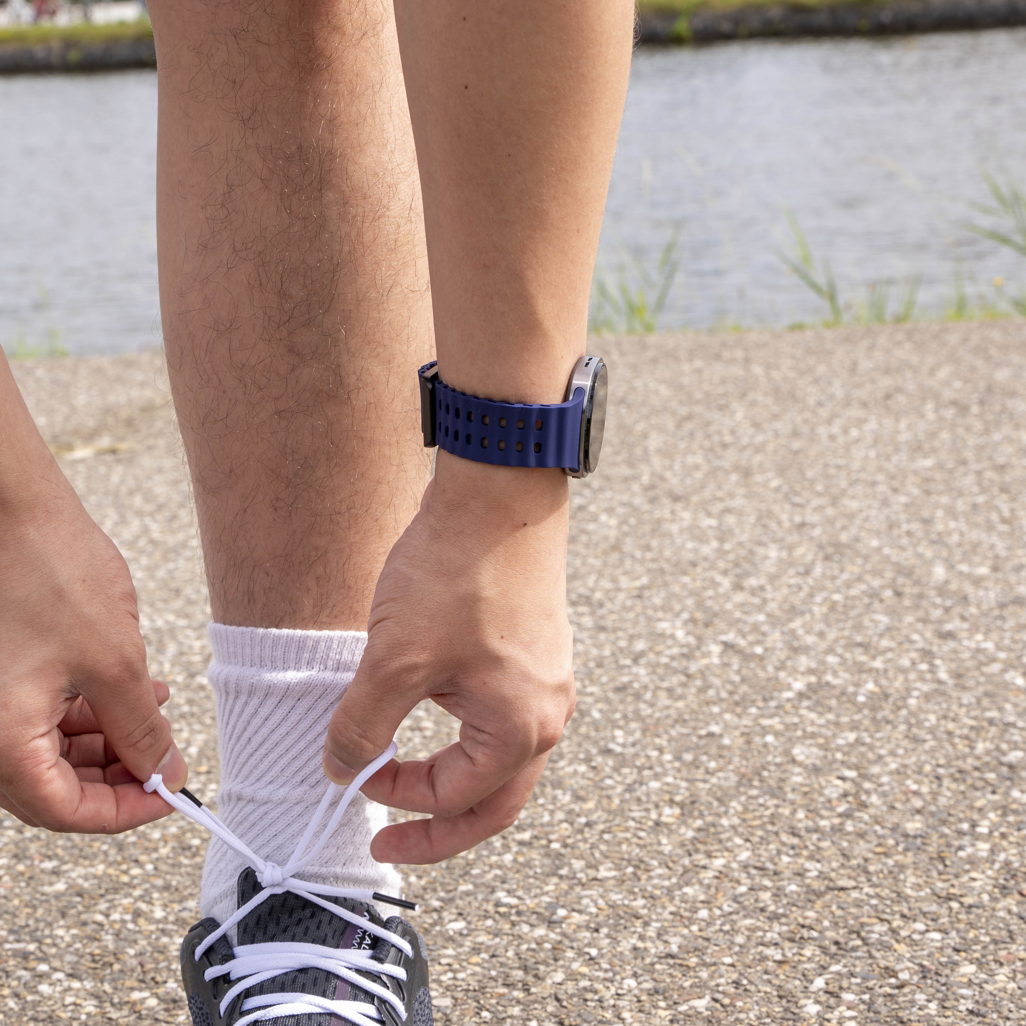 Samsung Galaxy Watch 8 - 40mm Ocean Strap (Dark Blue)