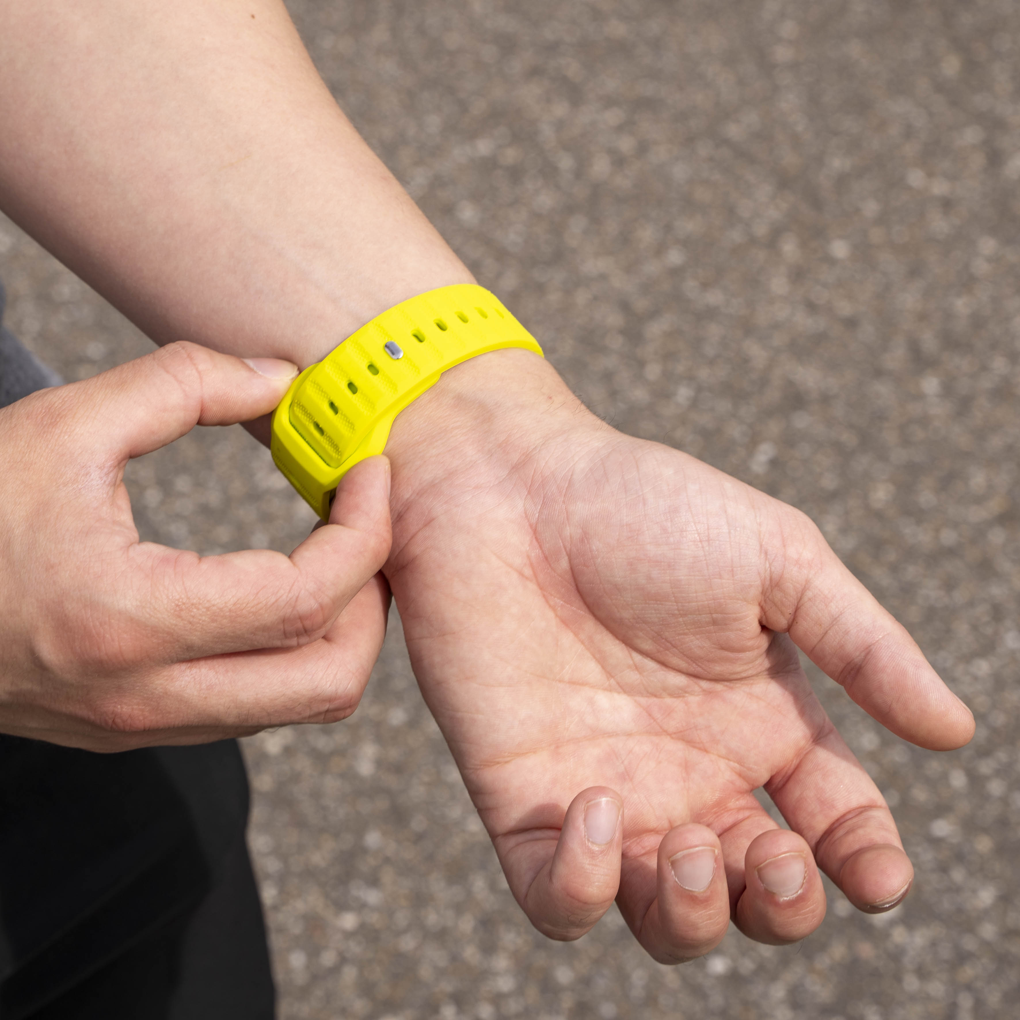 Correa silicona Outdoor Samsung Galaxy Watch 8 Classic (lima)