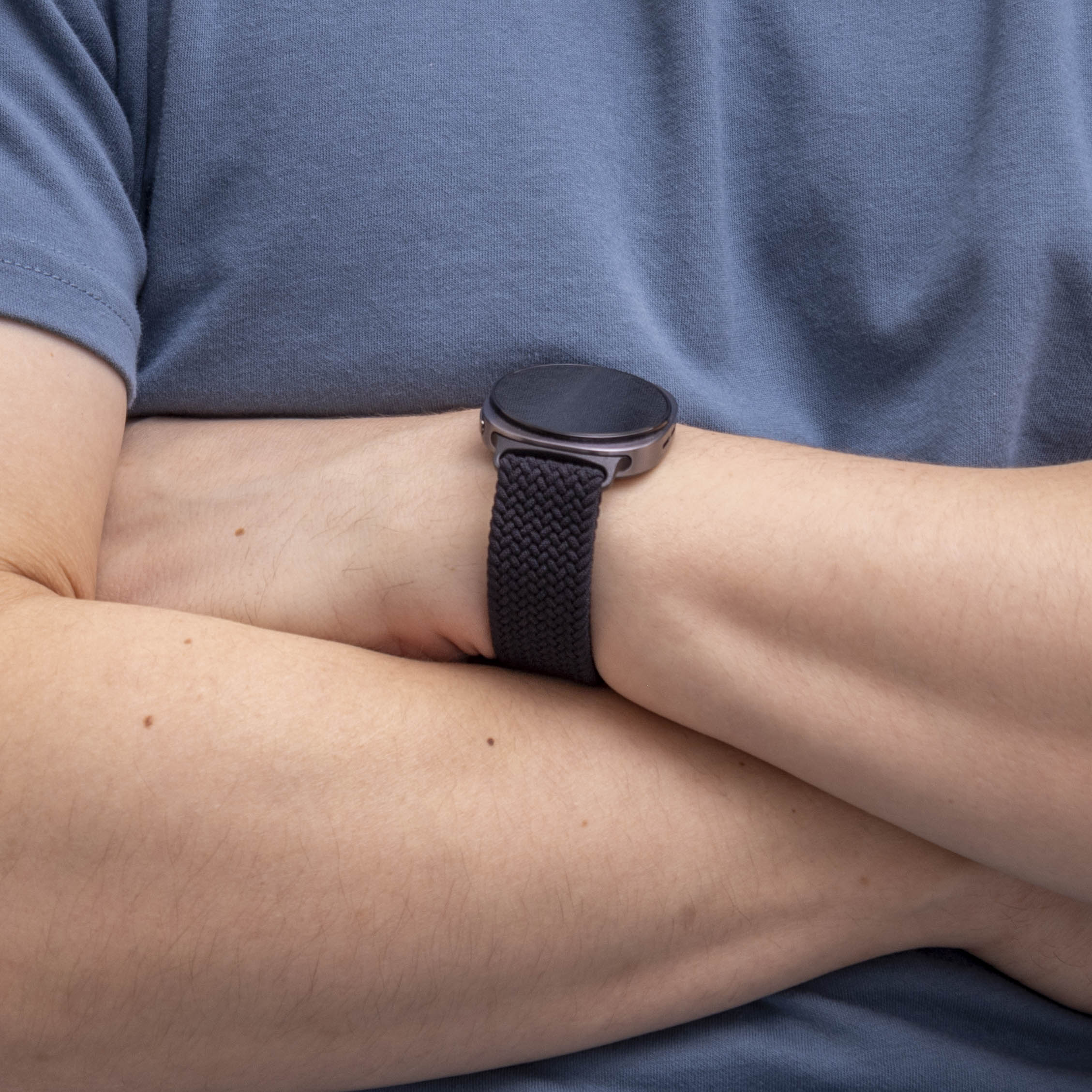 Correa tejida con hebilla Samsung Galaxy Watch 8 - 40mm (negro)