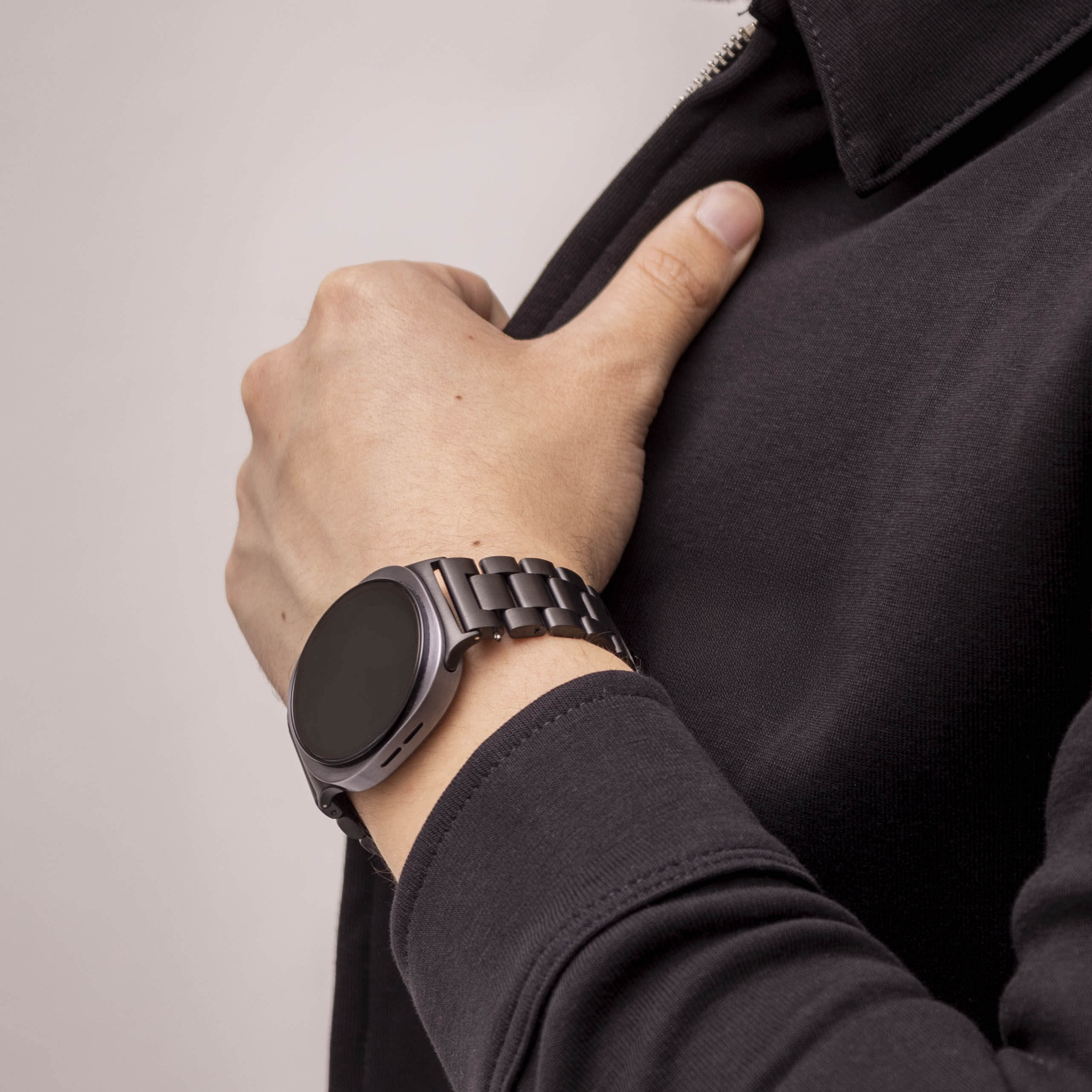 Bandz Correa acero 'Classic' Samsung Galaxy Watch 8 - 44mm (negro)