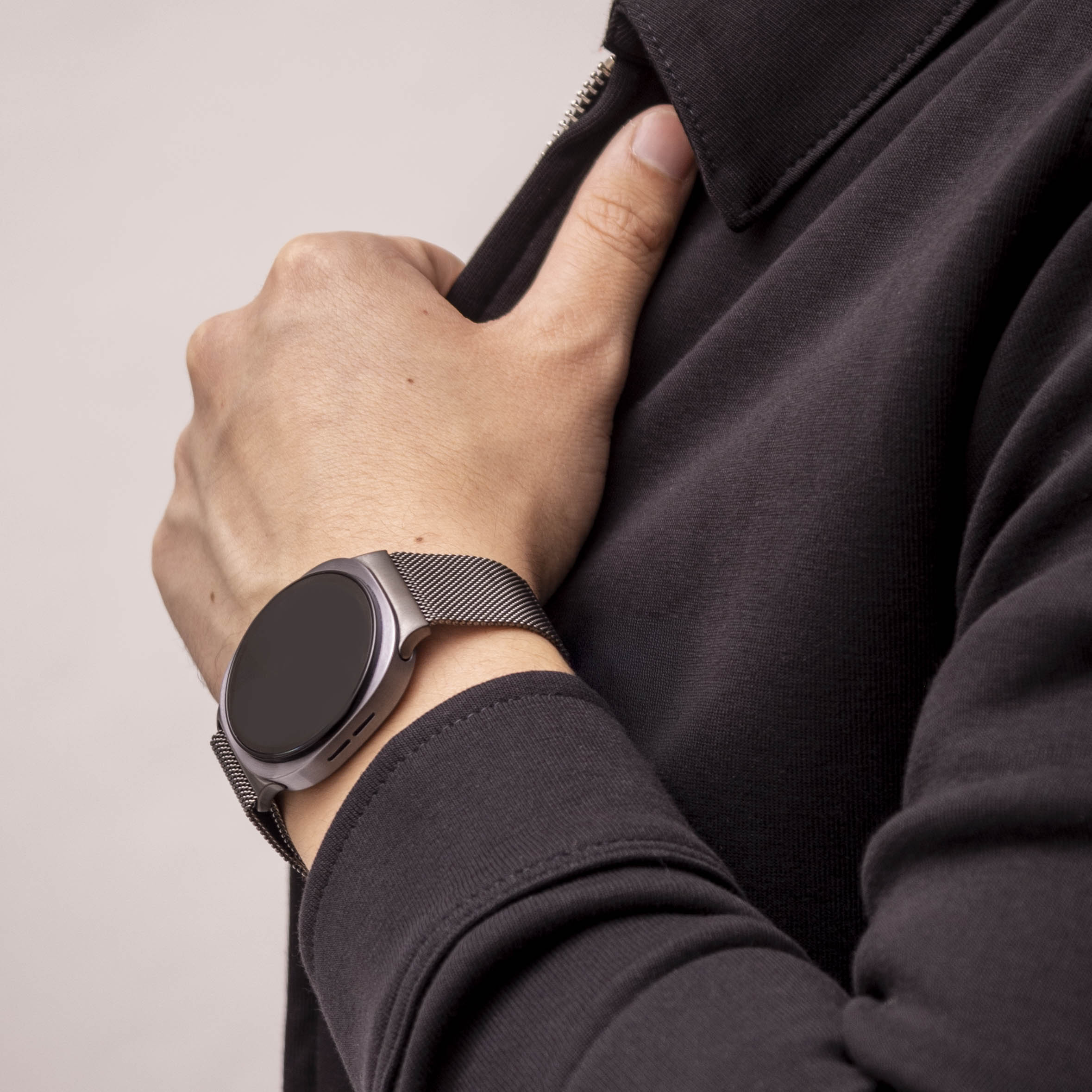 Correa milanesa Samsung Galaxy Watch 8 - 44mm (gris espacial)