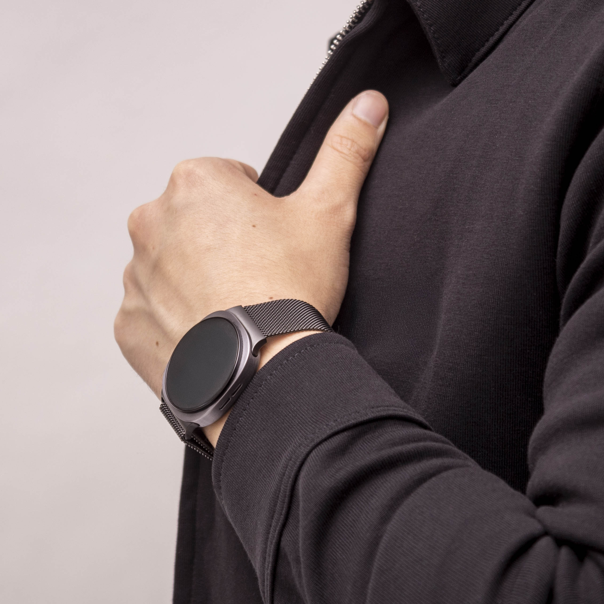 Correa milanesa Samsung Galaxy Watch 8 - 44mm (negro)