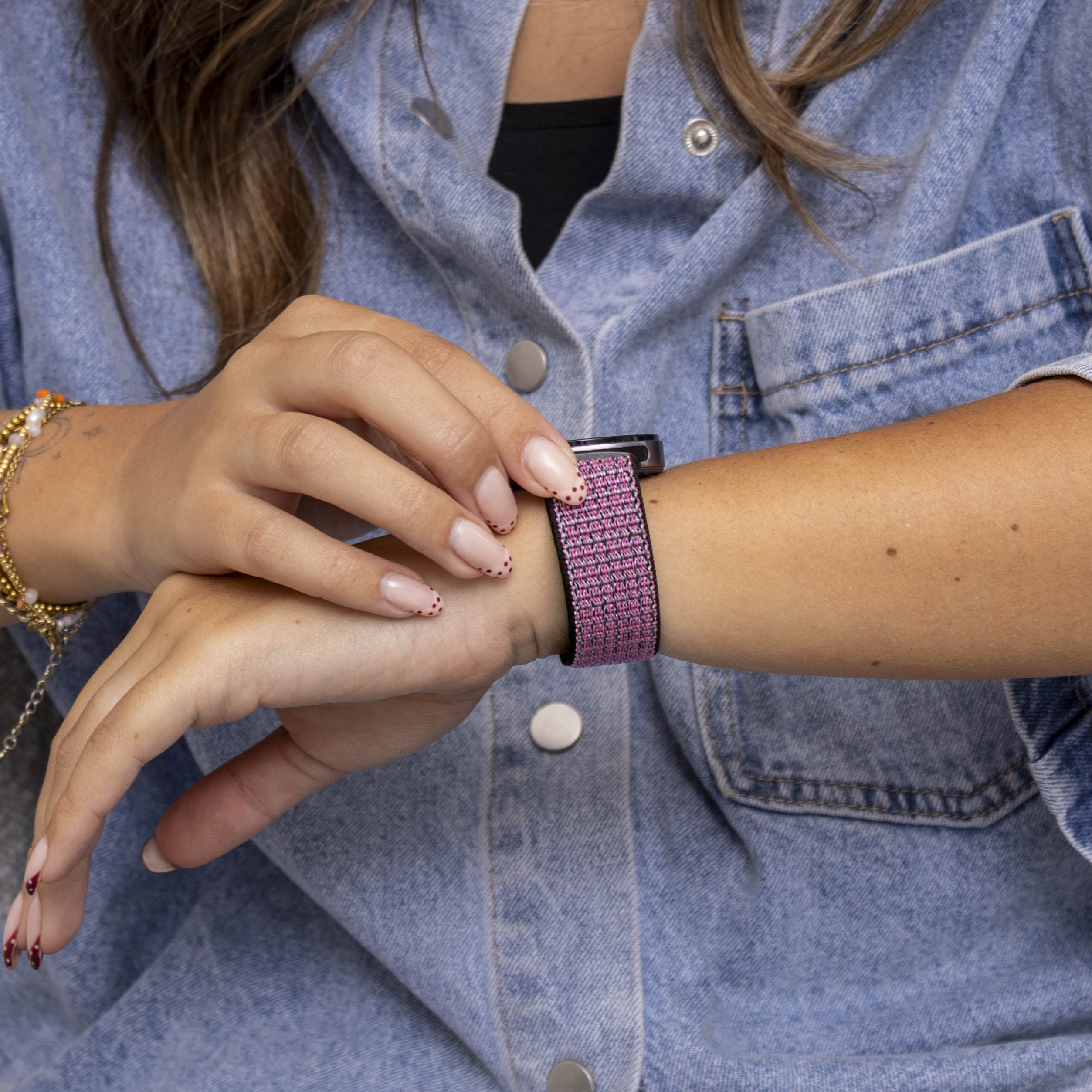 Correa nylon Samsung Galaxy Watch 8 - 44mm (baya)