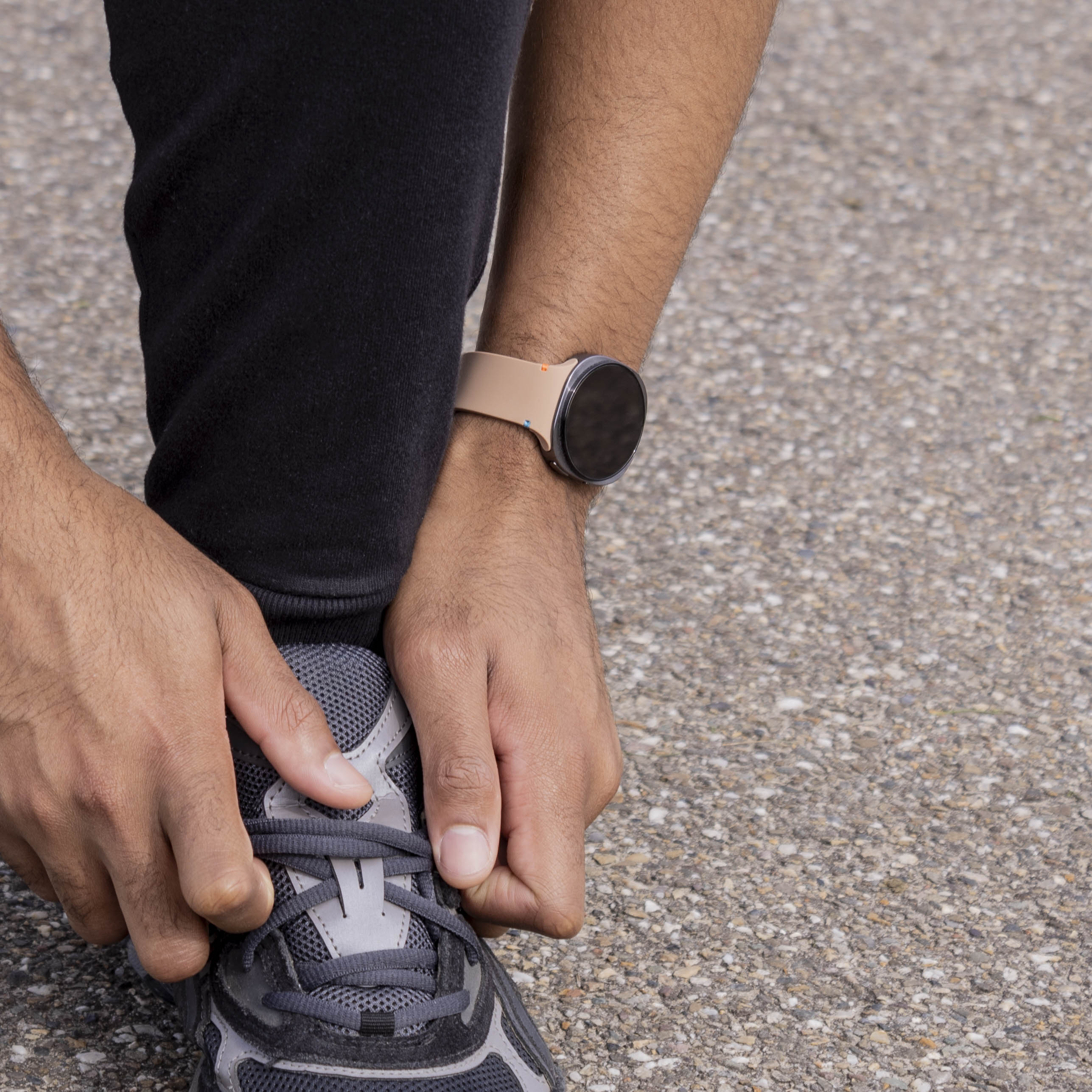 Samsung Galaxy Watch 8 - 44mm Silicone Strap (Milk Tea)