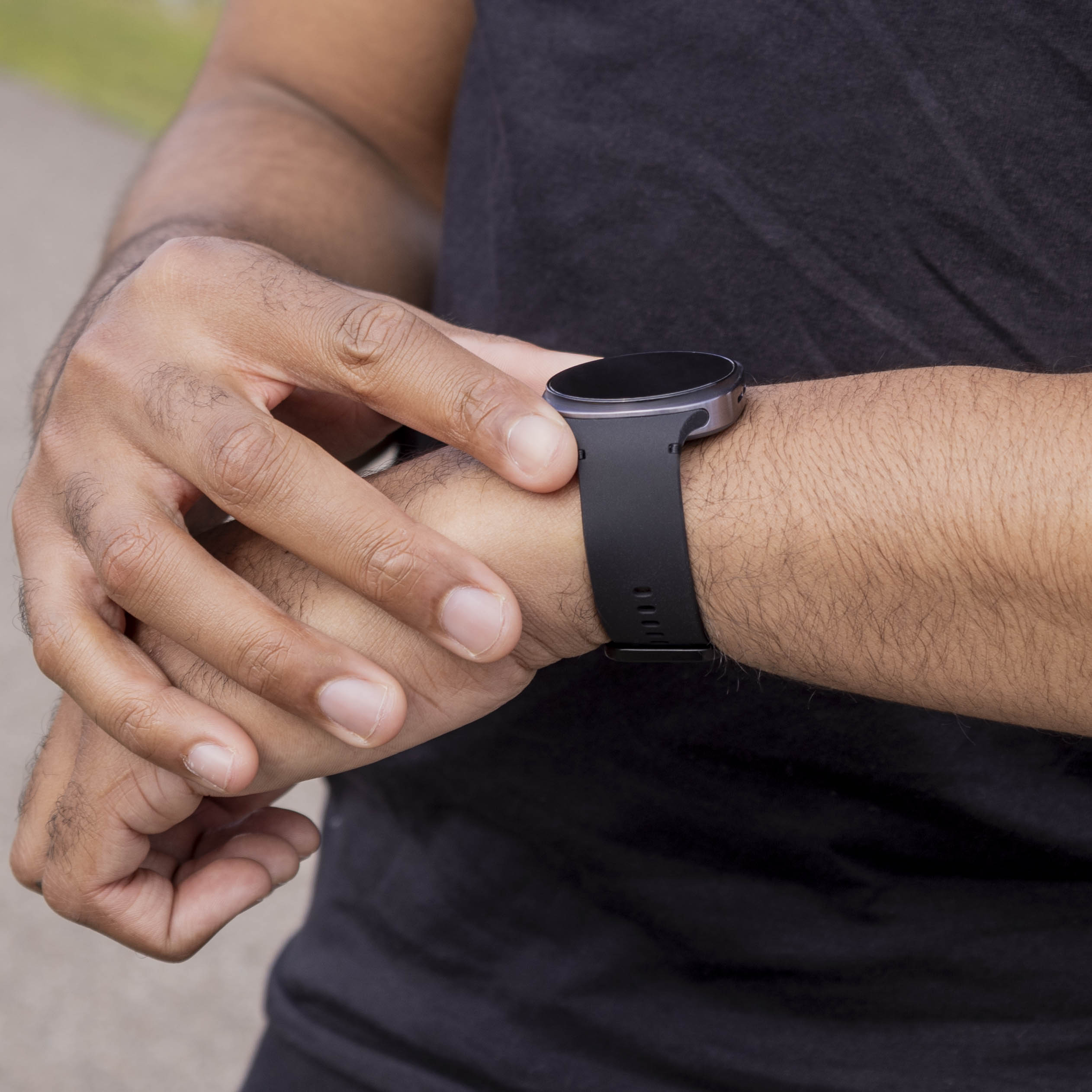 Correa silicona Samsung Galaxy Watch 8 - 40mm (negro)