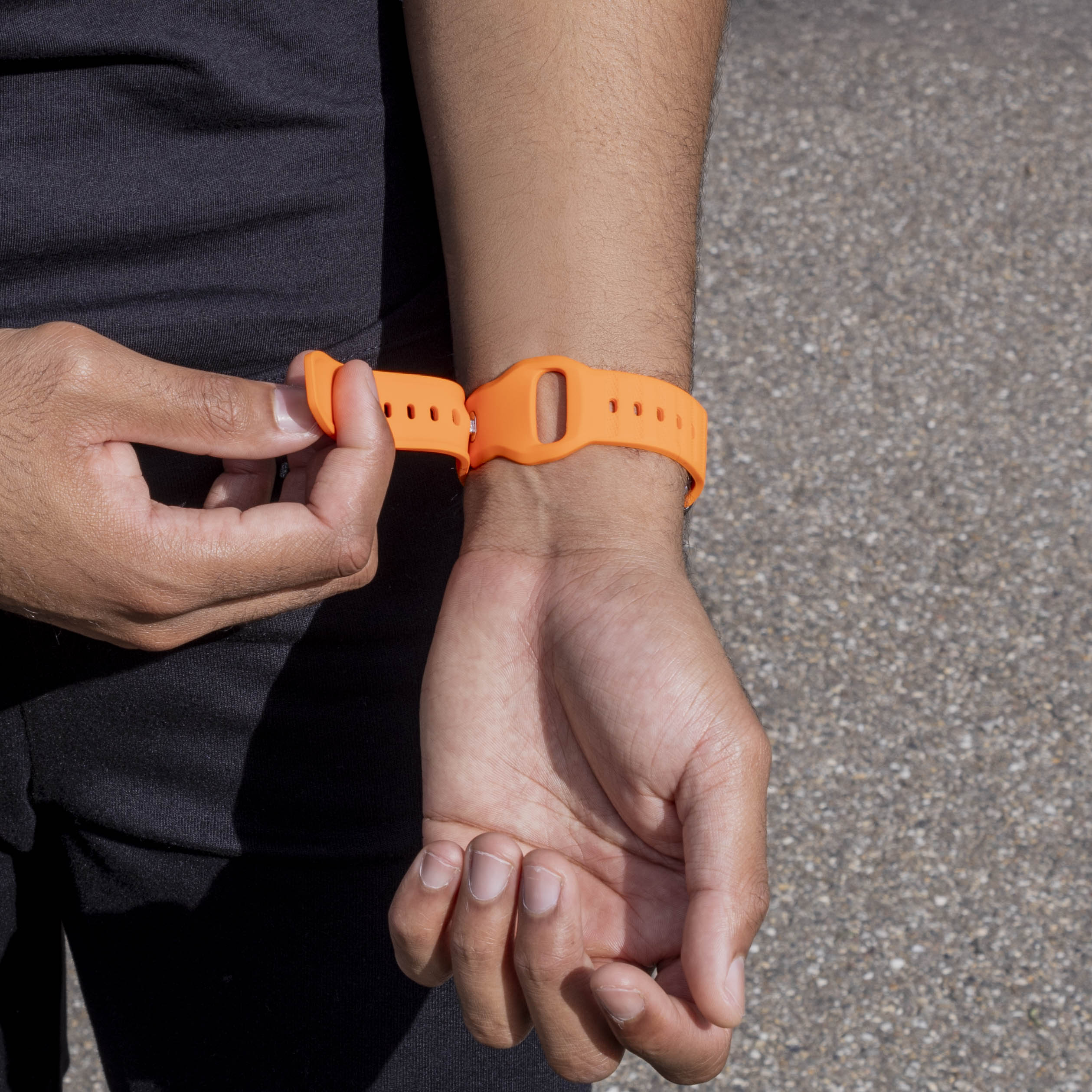 Correa silicona Outdoor Samsung Galaxy Watch 8 - 40mm (naranja)