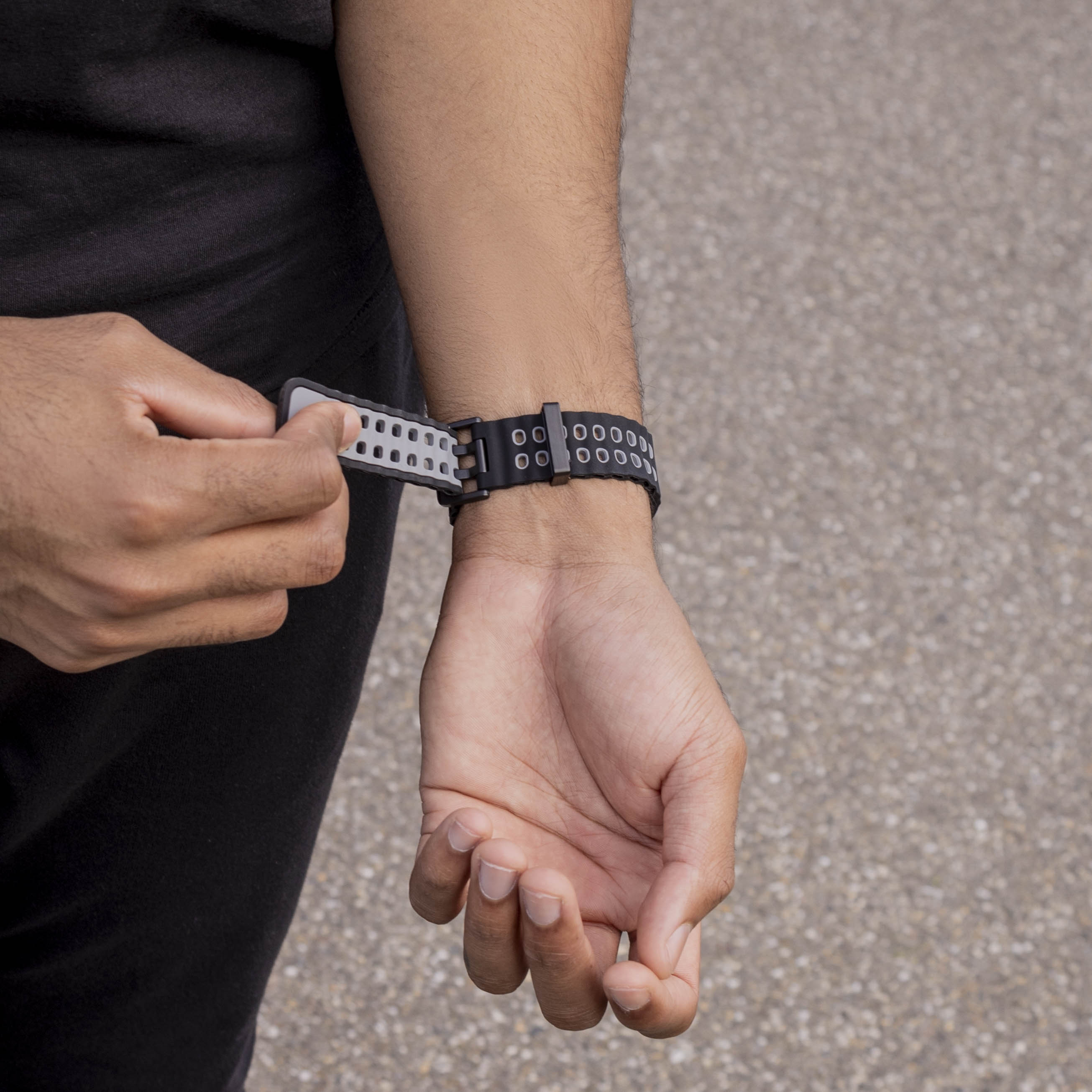 Correa Ocean Samsung Galaxy Watch 8 Classic (negro/gris)