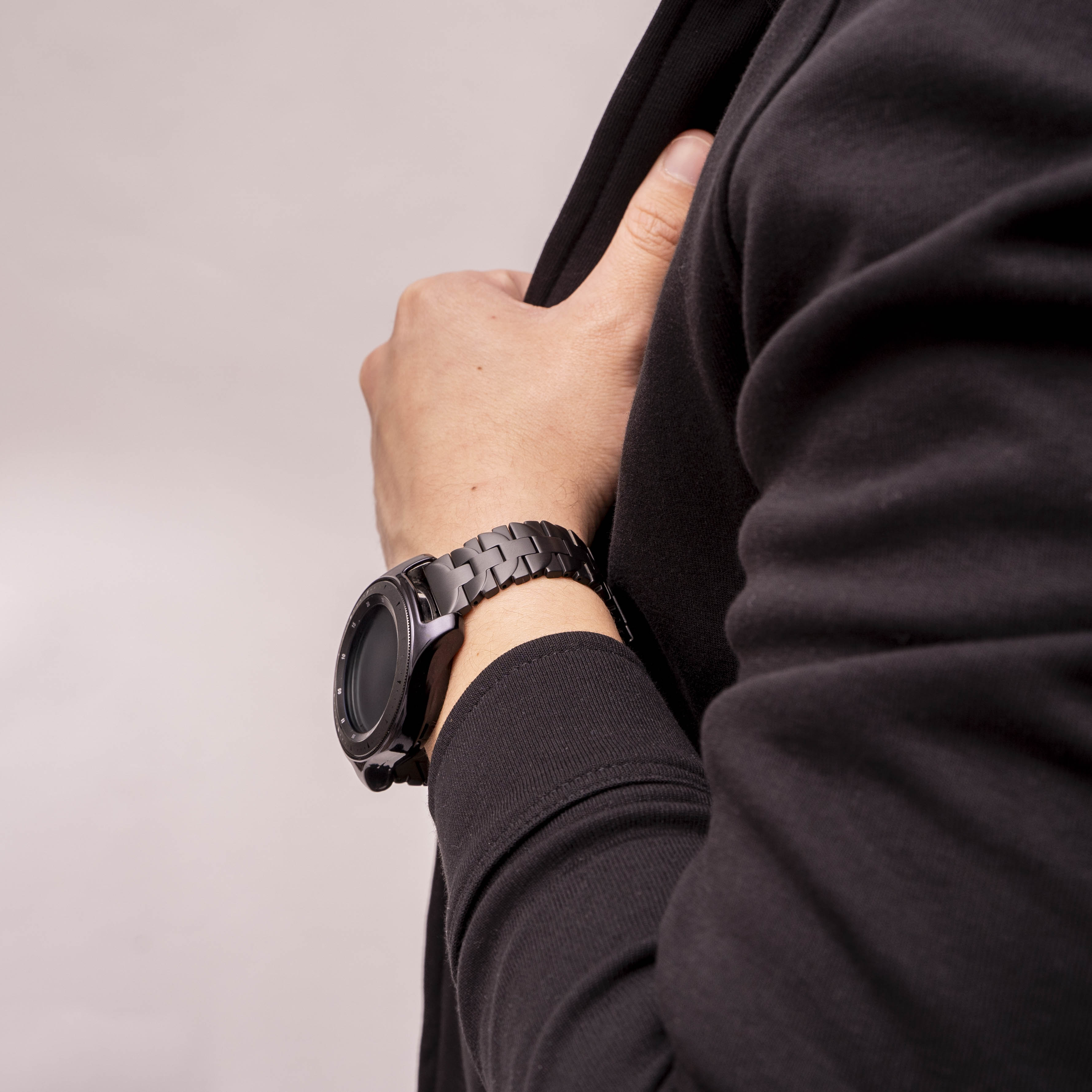 Huawei Watch GT 6 Pro - 46mm Butterfly Titanium Strap (Black)